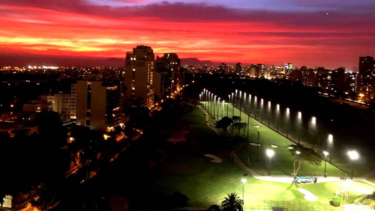 Golf course custom netting installation